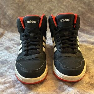 Adidas Hoops 2.0 Hightop Sneakers - Big kids size 5 1/2 - Womens size 7